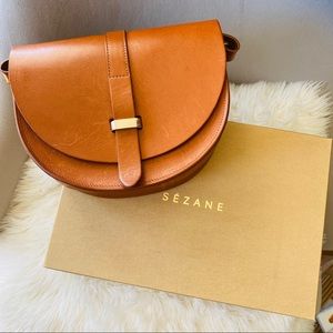 Sezane Claude Bag - Camel Crossbody